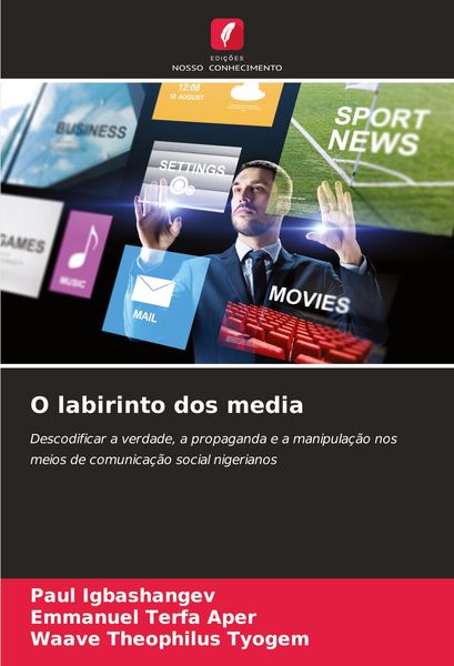 Produktbild: O labirinto dos media