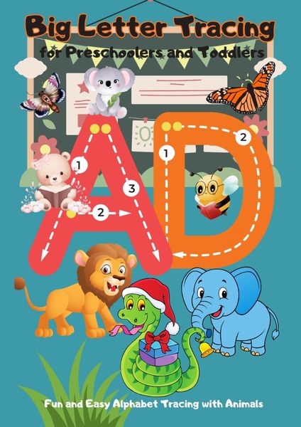 Produktbild: BIG Letter Tracing for Preschoolers and Toddlers