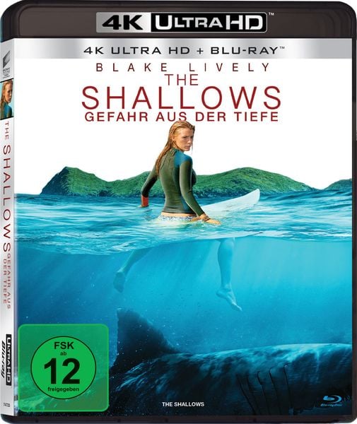 The Shallows - Gefahr aus der Tiefe  (4K Ultra HD) (+ Blu-ray 2D)