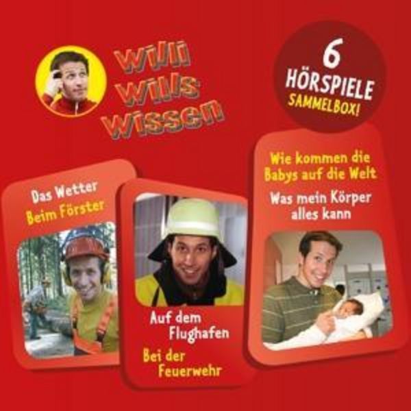 Willi Wills Wissen-(4)Sammelbox Mit 6 Hörspielen