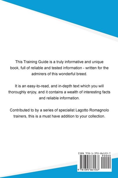 Produktbild: Lagotto Romagnolo Training Guide Lagotto Romagnolo Training Includes