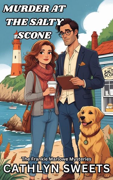 Produktbild: Murder at The Salty Scone (The Frankie Marlowe Mysteries, #1)