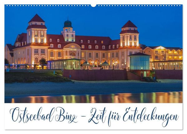 Produktbild: Ostseebad Binz &ndash; Zeit f&uuml;r Erholung (Wandkalender 2026 DIN A2 quer), CALVENDO Monatskalender