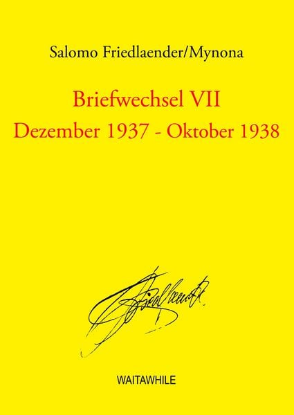 Produktbild: Briefwechsel VII