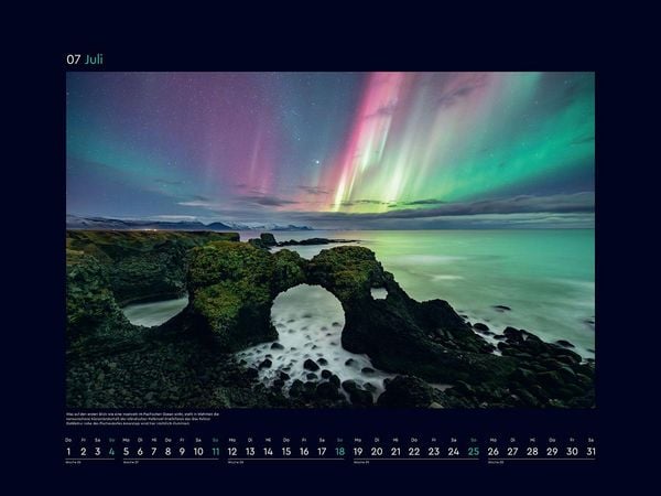 Produktbild: Polarlichter - KUNTH Wandkalender 2027