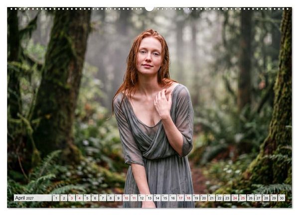 Produktbild: Zeitlose Sch&ouml;nheit - Frauen in der Natur (Wandkalender 2027 DIN A2 quer), CALVENDO Monatskalender