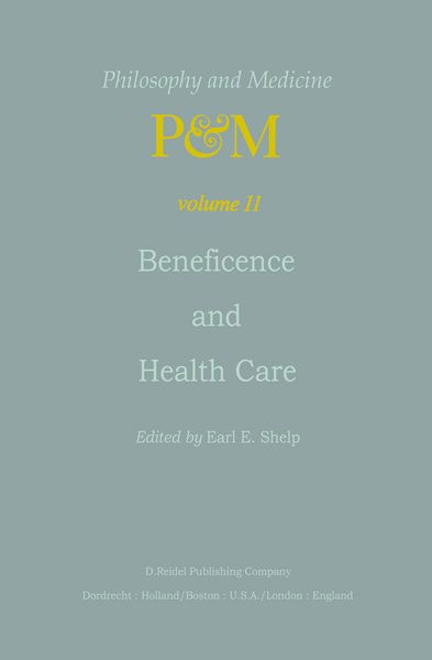 Produktbild: Beneficence and Health Care