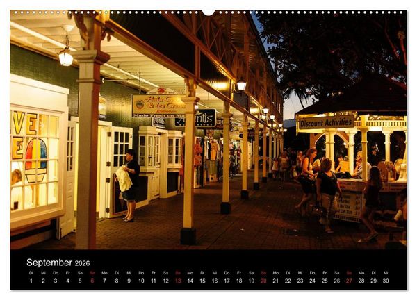 Produktbild: Hawaii - Oahu - Maui (hochwertiger Premium Wandkalender 2026 DIN A2 quer), Kunstdruck in Hochglanz