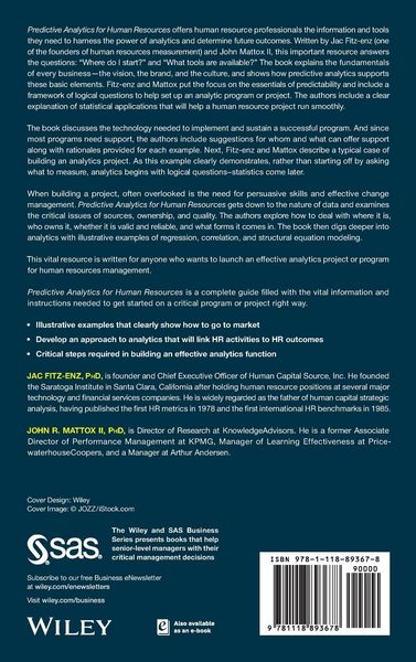 Produktbild: Predictive Analytics for Human Resources