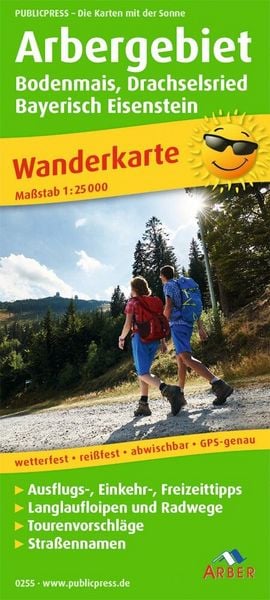 Produktbild: Arbergebiet - Bodenmais, Drachselried, Bayerisch Eisenstein 1:25 000