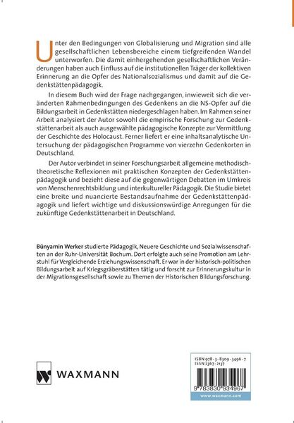 Produktbild: Gedenkst&auml;ttenp&auml;dagogik im Zeitalter der Globalisierung