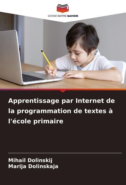 Produktbild: Apprentissage par Internet de la programmation de textes &agrave; l'&eacute;cole primaire
