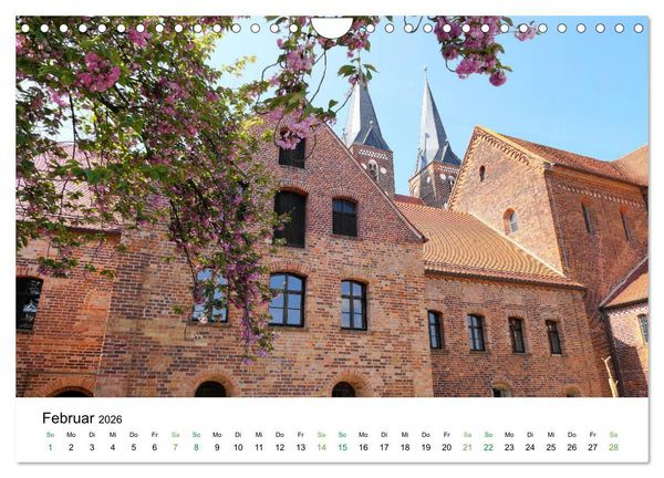 Produktbild: Entlang der sch&ouml;nen Elbe - Jerichow, Tangerm&uuml;nde und Havelberg (Wandkalender 2026 DIN A4 quer), CALVENDO Monatskalender
