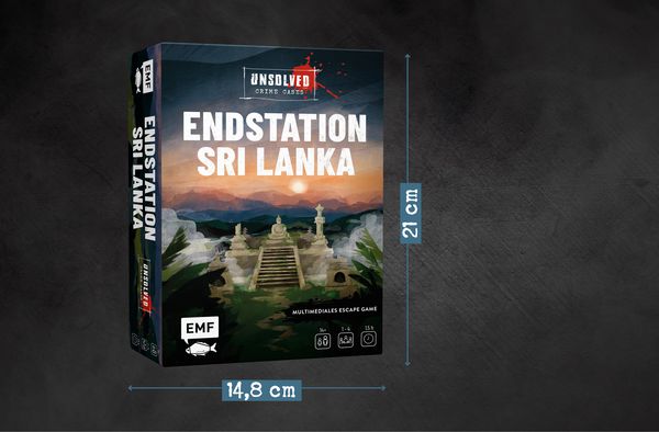 Krimi-Spielebox: Unsolved Crime Cases - Endstation Sri Lanka