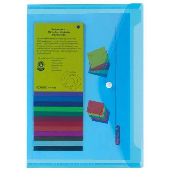 Produktbild: Herlitz Dokumententasche A4 PP transl. 2er Set Dokumententasche A4 PP transl. 2er Set