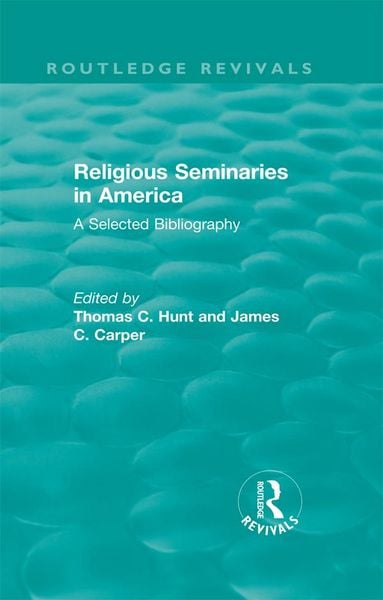 Produktbild: Religious Seminaries in America (1989)