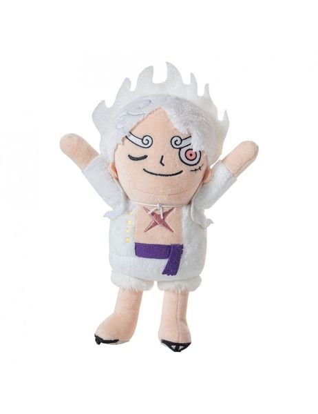 Produktbild: One Piece Monkey D. Luffy - Gear 5 (With GUM GUM Stretch functionallity!) Pl&uuml;sch, 27 cm