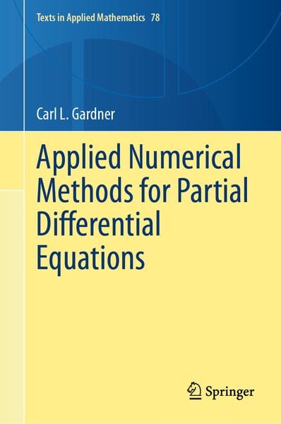 Produktbild: Applied Numerical Methods for Partial Differential Equations