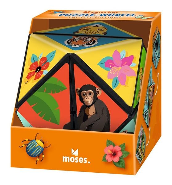 Produktbild: Magischer Puzzle-W&uuml;rfel 'Im Dschungel'
