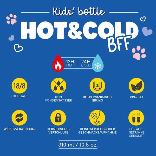 Produktbild: Legami Kinderthermosflasche - Katze