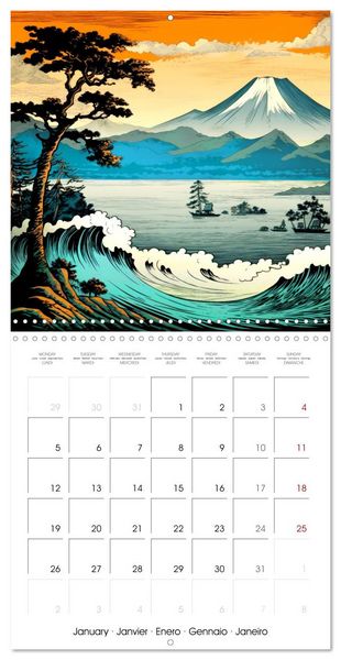 Produktbild: Japan Harmony (Wall Calendar 2026 12 &times; 12 Inch) CALVENDO 12 Month Wall Calendar