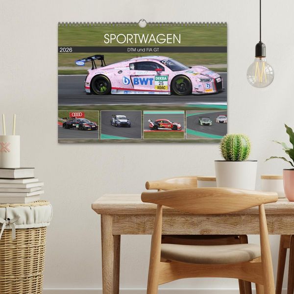 Produktbild: SPORTWAGEN DTM und FIA GT (Wandkalender 2026 DIN A3 quer), CALVENDO Monatskalender
