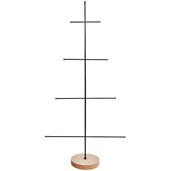 Produktbild: Tannenbaum Metall/Holz 79,5x14x40cm