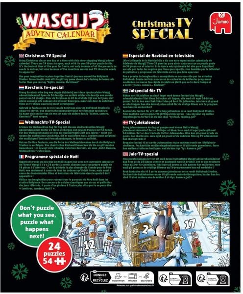 Produktbild: Wasgij Advent Calendar 2026 - Puzzle