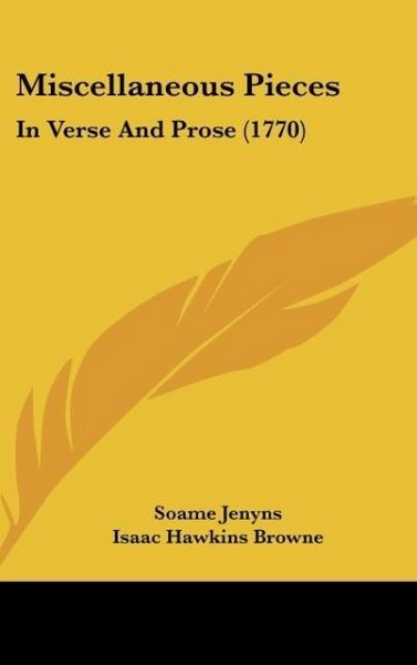Produktbild: Jenyns, S: Miscellaneous Pieces
