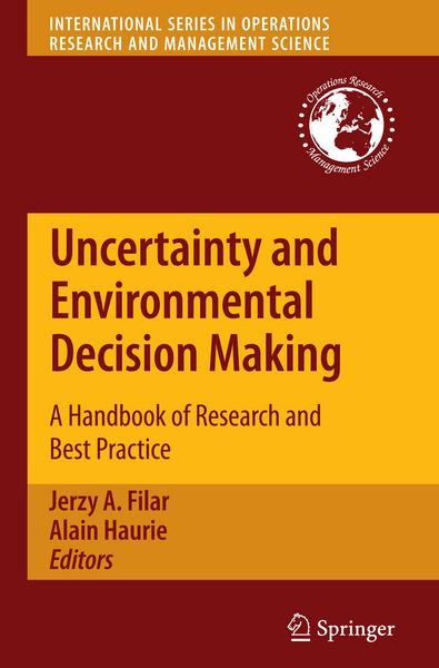 Produktbild: Uncertainty and Environmental Decision Making