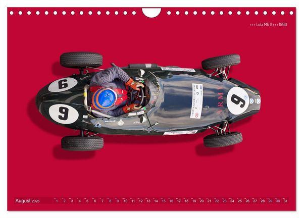 Produktbild: Legenden des Rennsports - Formel Junior 1955-1965 (Wandkalender 2026 DIN A4 quer), CALVENDO Monatskalender