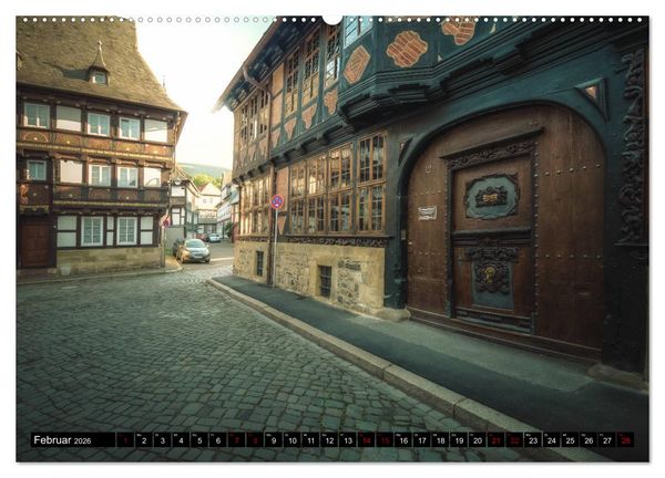 Produktbild: Weltkulturerbe Goslar (hochwertiger Premium Wandkalender 2026 DIN A2 quer), Kunstdruck in Hochglanz