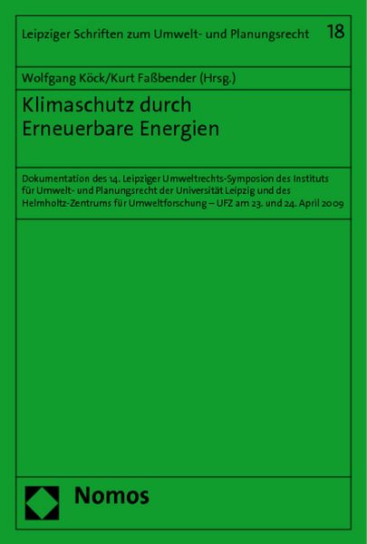 Produktbild: Klimaschutz durch Erneuerbare Energien