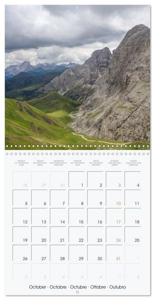 Produktbild: The Alps - A Year in the Mountains (Wall Calendar 2026 12 &times; 12 Inch) CALVENDO 12 Month Wall Calendar