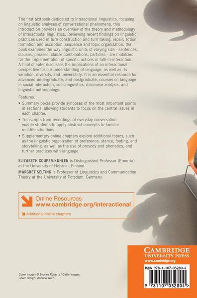 Produktbild: Interactional Linguistics