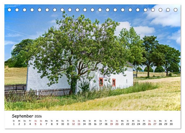 Produktbild: Die Eifel - Orte und Landschaften (Tischkalender 2026 DIN A5 quer), CALVENDO Monatskalender