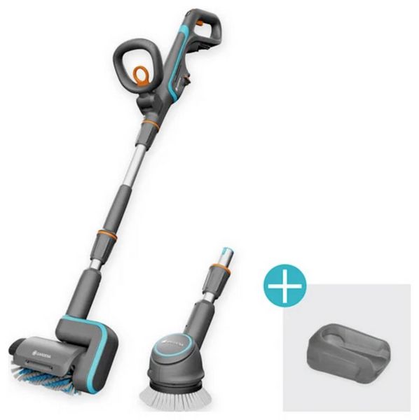 Produktbild: GARDENA 14842-55 AquaBrush Universal 04/18V POWER FOR ALL Solo Akku-Multi-Reiniger 18V
