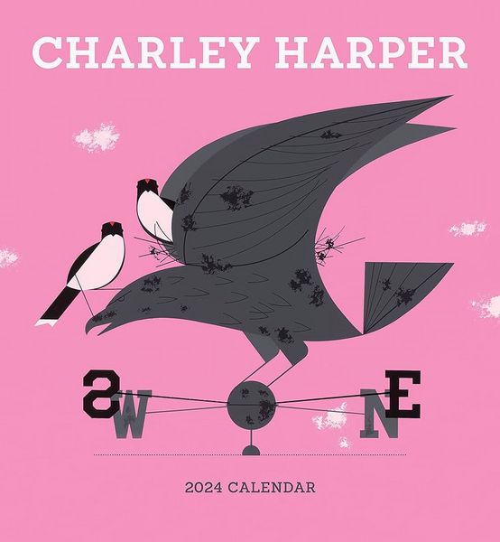 'Charley Harper 2024 Wall Calendar' von 'Charley Harper' 'Taschenbuch