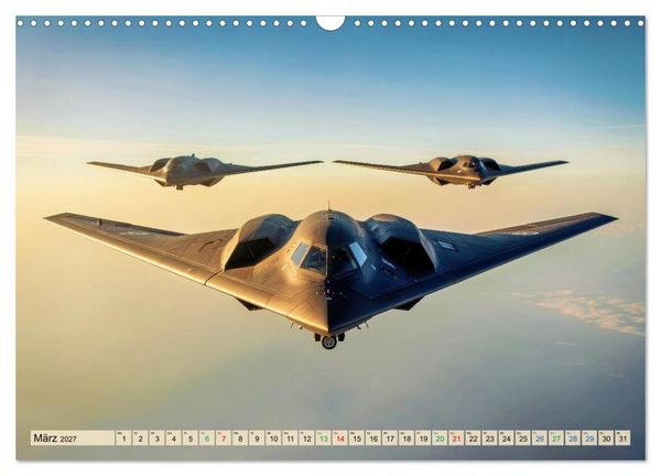 Produktbild: B2 Spirit - Bomber (Wandkalender 2027 DIN A3 quer), CALVENDO Monatskalender