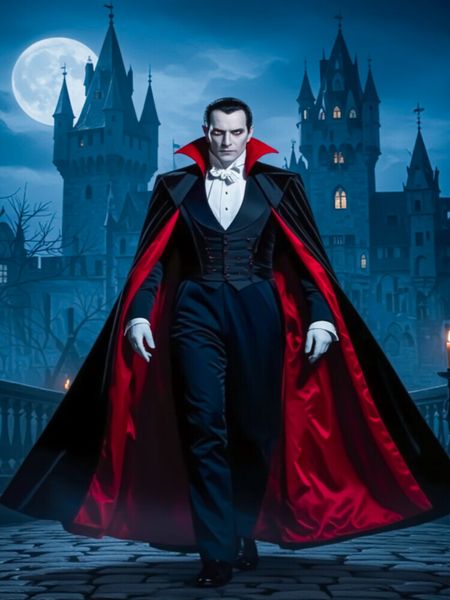 Produktbild: CALVENDO Puzzle Dracula, der adlige Vampir | 1000 Teile Lege-Gr&ouml;&szlig;e 64x48cm Foto-Puzzle f&uuml;r gl&uuml;ckliche Stunden