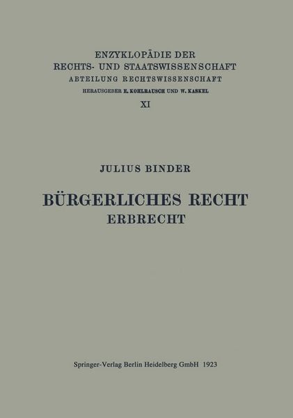 Produktbild: B&uuml;rgerliches Recht Erbrecht