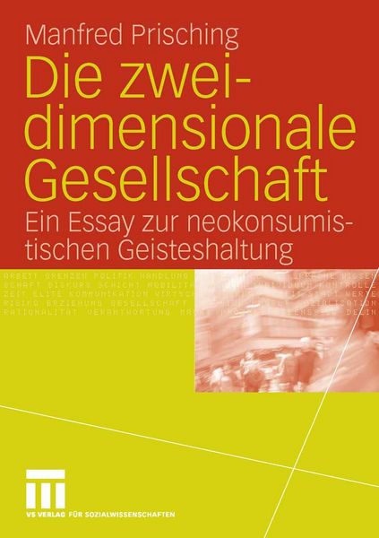 Produktbild: Die zweidimensionale Gesellschaft