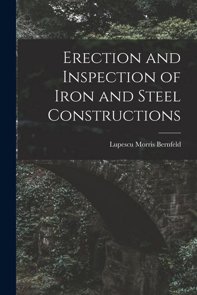 Produktbild: Erection and Inspection of Iron and Steel Constructions