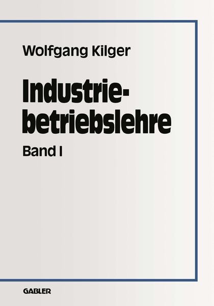 Produktbild: Industriebetriebslehre