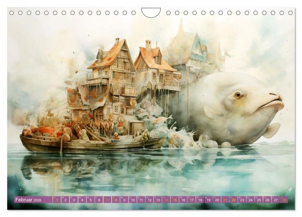 Produktbild: Ein Besuch in fernen Universen (Wandkalender 2026 DIN A4 quer), CALVENDO Monatskalender