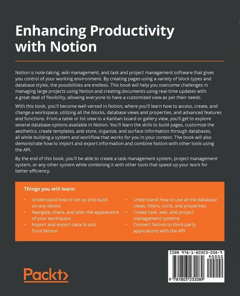 Produktbild: Enhancing Productivity with Notion