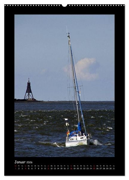 Produktbild: Cuxhaven (Wandkalender 2026 DIN A2 hoch), CALVENDO Monatskalender