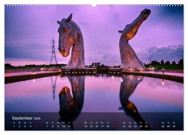 Produktbild: Schottland &ndash; schottisch unterwegs (hochwertiger Premium Wandkalender 2026 DIN A2 quer), Kunstdruck in Hochglanz
