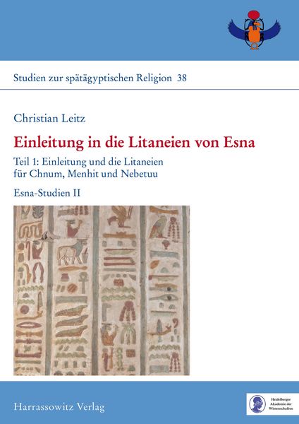 Produktbild: Einleitung in die Litaneien von Esna Teil 1