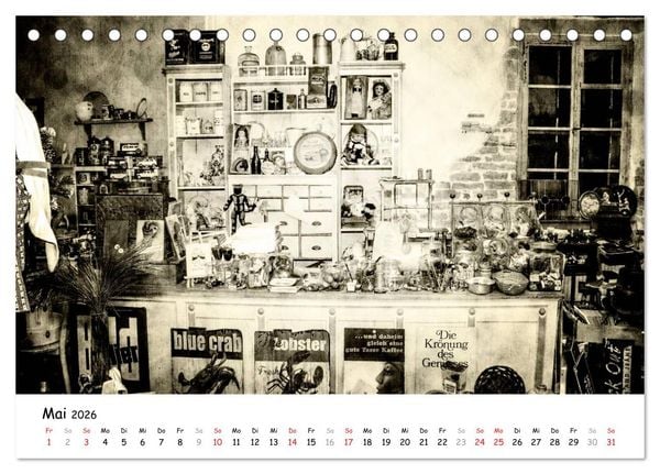 Produktbild: Retro (Tischkalender 2026 DIN A5 quer), CALVENDO Monatskalender